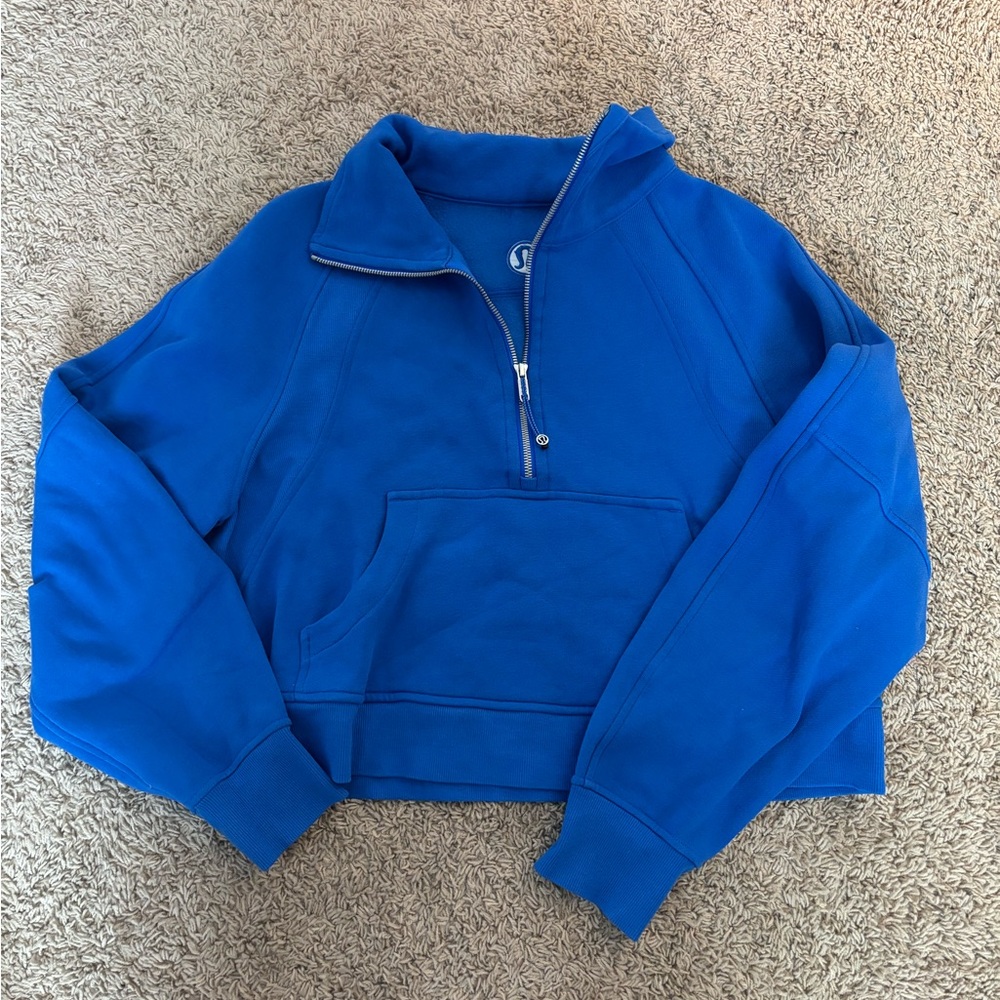 Lululemon Scuba half zip